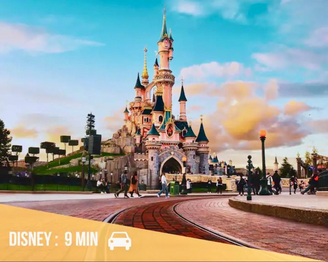 Studio 2 Adultes 2 Enfants Parcs Disneyland Paris Монтеврен Экстерьер фото